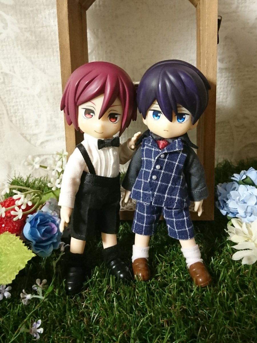 華 オビツ服お休み中 En Twitter 久々に何を作るか迷ってるんですが 画像右のにいてんご遙が着てる プレシャスお坊ちゃん服sideh 遙誕用に通販で欲しいよ って方 いらっしゃいますか