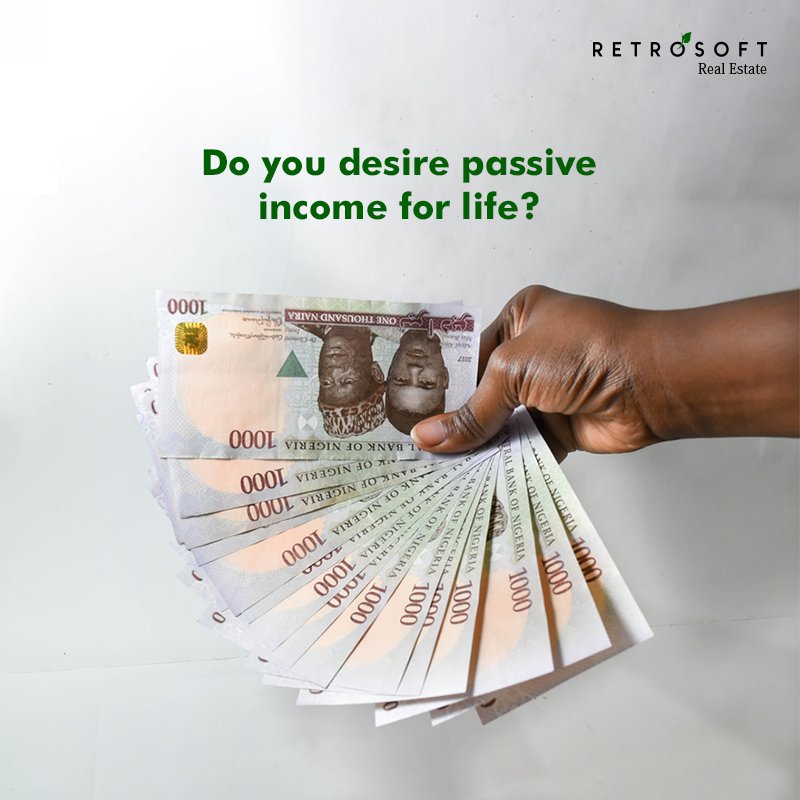 RetrosoftRE's tweet photo. Passive income is money you earn regardless of the amount and effort you put into it.

One way to generate passive income is by becoming a landlord.

We've got that perfect home that guarantees you passive income for life.

Call  0810 8837 887 for more info. https://t.co/yBPTzO1hRb