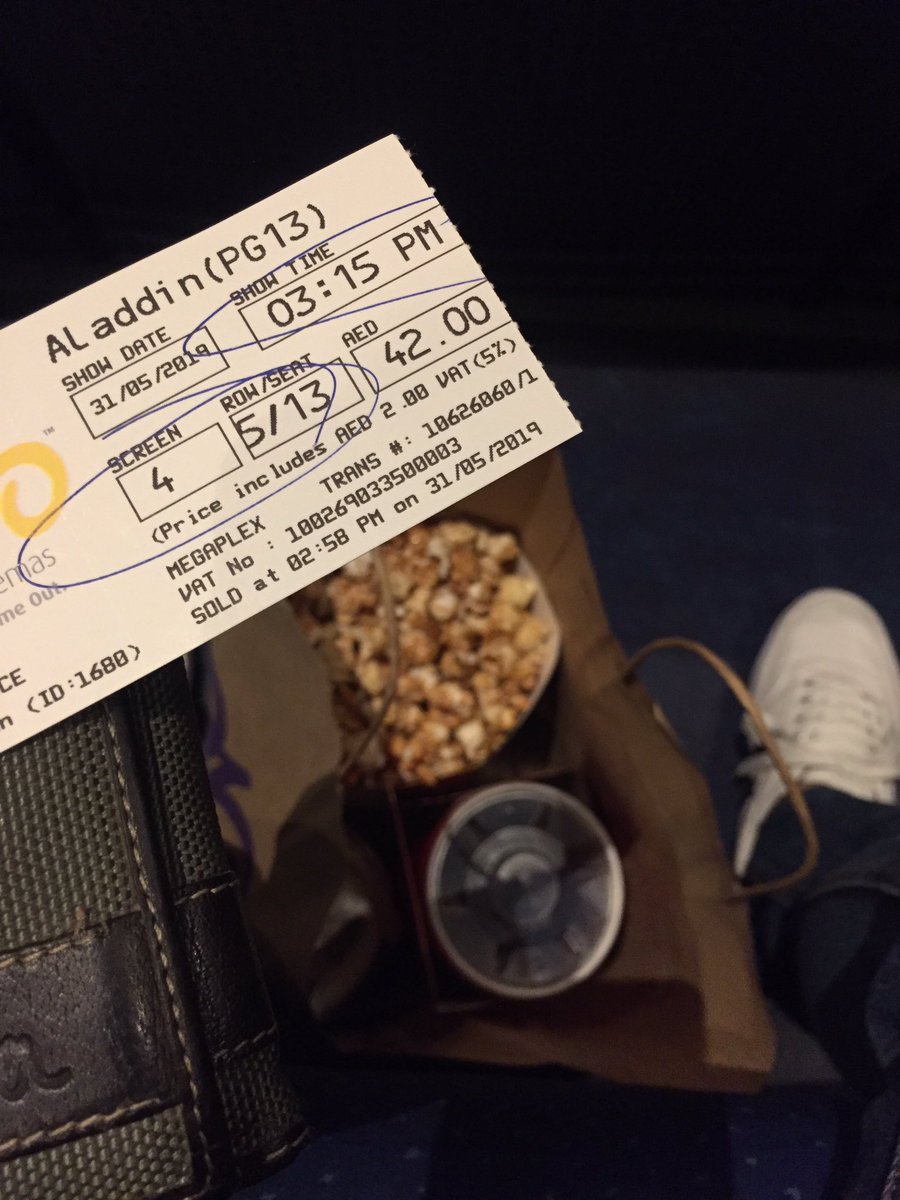 glenn_arch's tweet photo. I don’t really know what was that but something happened to me when “Genie” Will Smith doing the whole prod to present Prince Ali.  I suddenly felt over whelmed and it seems like something deep within my thoughts that has been sleeping for a long time has awaken. #Alladinmovie https://t.co/TL8ZA7qjau