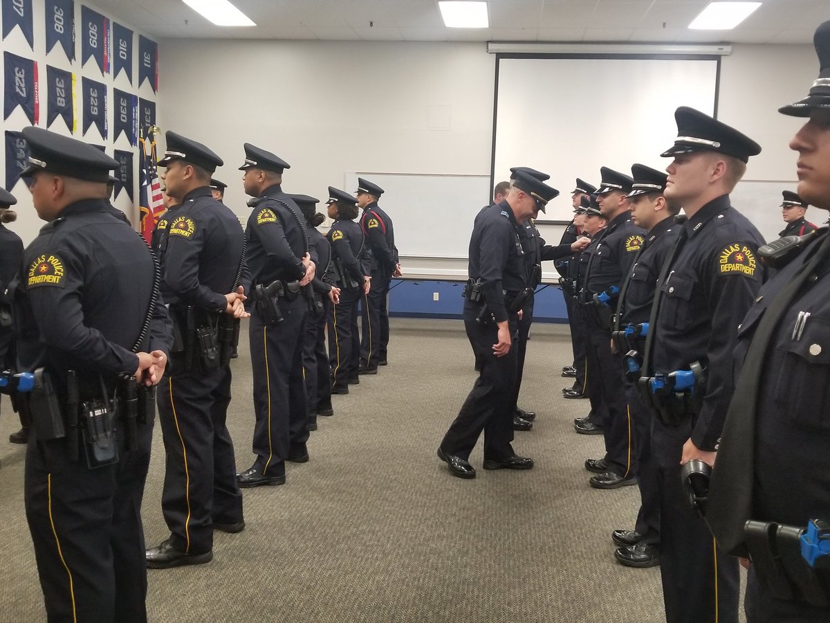 DPDAcademy's tweet photo. #DPDClass363 graduates today at 2pm. Welcome to @DallasPD! #ourexcellencebeginswithyou https://t.co/TbJHilYp9W