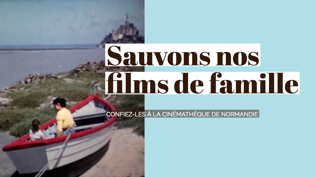 📽 Les films de familles ne sont pas éternels. En nous les confiant, ils seront sauvés et numérisés. Toutes les infos ici : cinematheque-normandie.fr/deposer-ses-fi… #patrimoine #Normandie