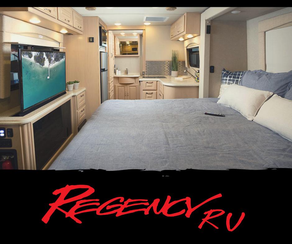 Regency_RV's tweet photo. After a long day of sightseeing, your cozy retreat awaits!
#Cozy #RegencyRV #Bedroom #RVLife #RegencyRVDifference #Bed #Relax #Luxury https://t.co/yc82Ma91U5