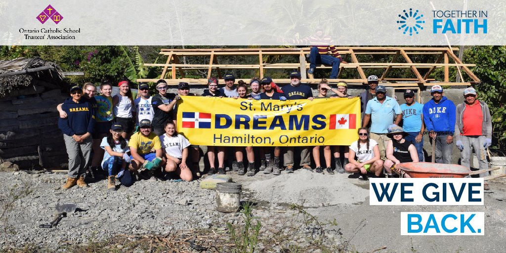 Students in <a href="/HWCDSB/">HWCDSB</a> travelled to the Dominican Republic to help build a school as part of the D.R.E.A.M.S program.

Find out more about what they did and the program here: bit.ly/2EKRwbb

#TogetherInFaith
#onted #onpoli