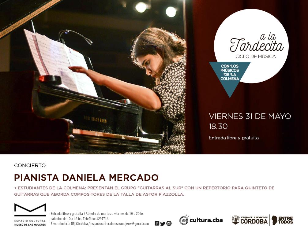 Esta tarde, desde las 18:30 Hs., con entrada Libre y Gratuita, el Ciclo A LA TARDECITA con músicos de La Colmena presenta :