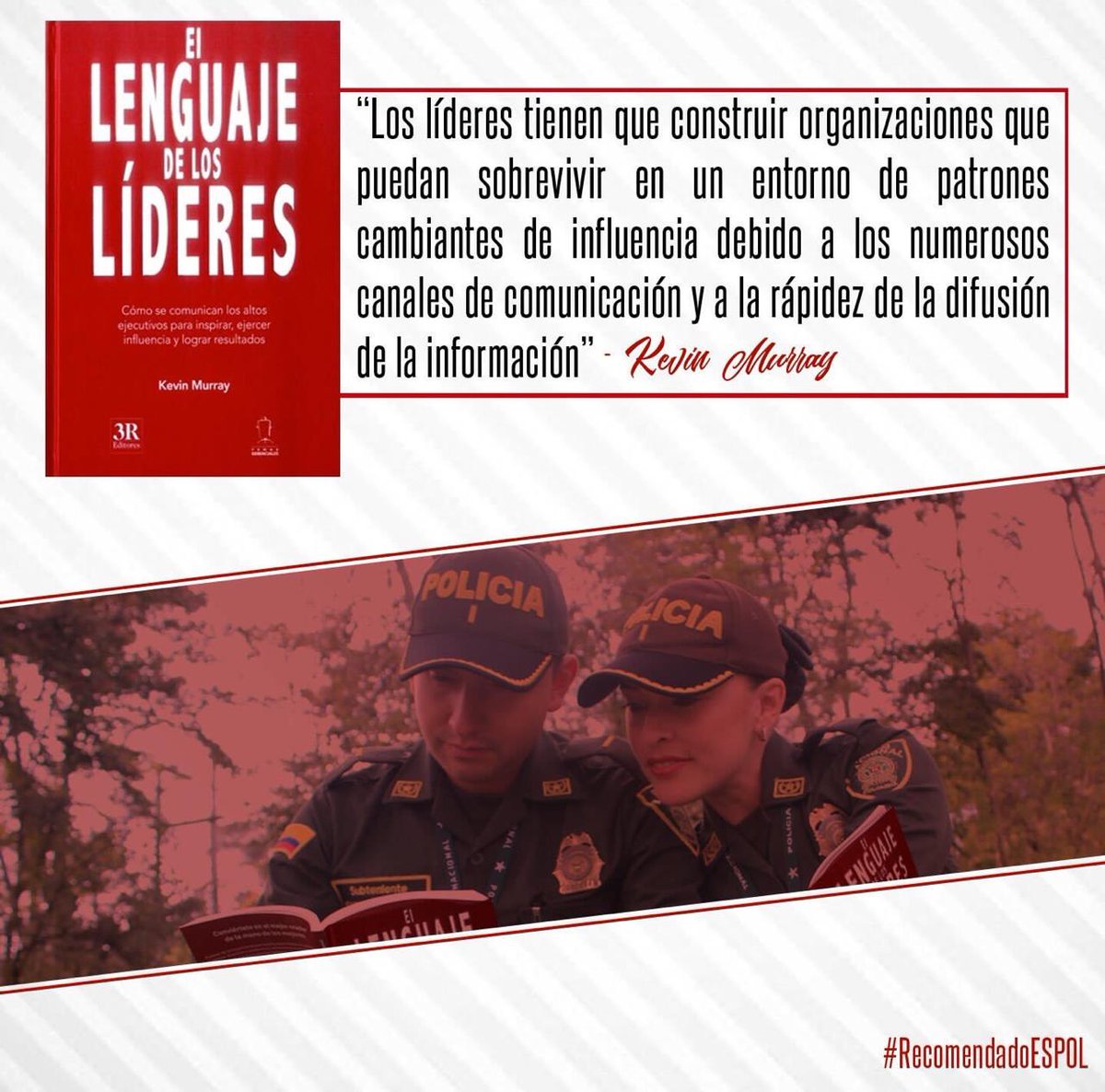 PosgradosPonal's tweet photo. #RecomendadoESPOL escuchar y hablar son destrezas y habilidades primordiales del líder actual, conozca como desarrollarlas en "El lenguaje de los líderes" #LeerEsVida https://t.co/TNs6iDgzM0