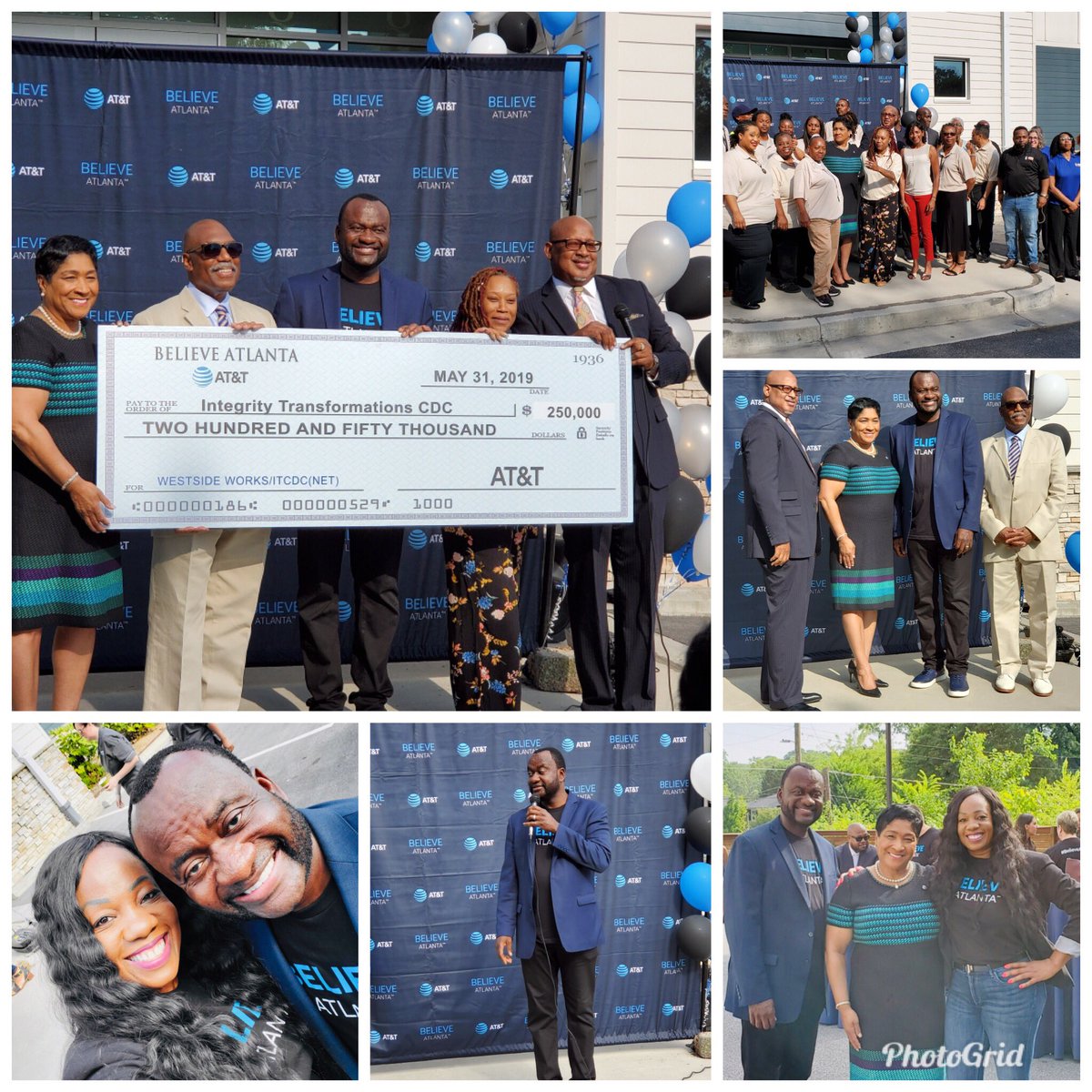 BELIEVE ATLANTA career development event!  Such and amazing opportunity to be able to give back to the community and represent At&amp;t #life@att <a href="/anthonyetuggle/">Anthony E. Tuggle</a> <a href="/VenessHarrison/">Venessa Harrison</a> <a href="/NovaO/">Nova Oktaviani</a>