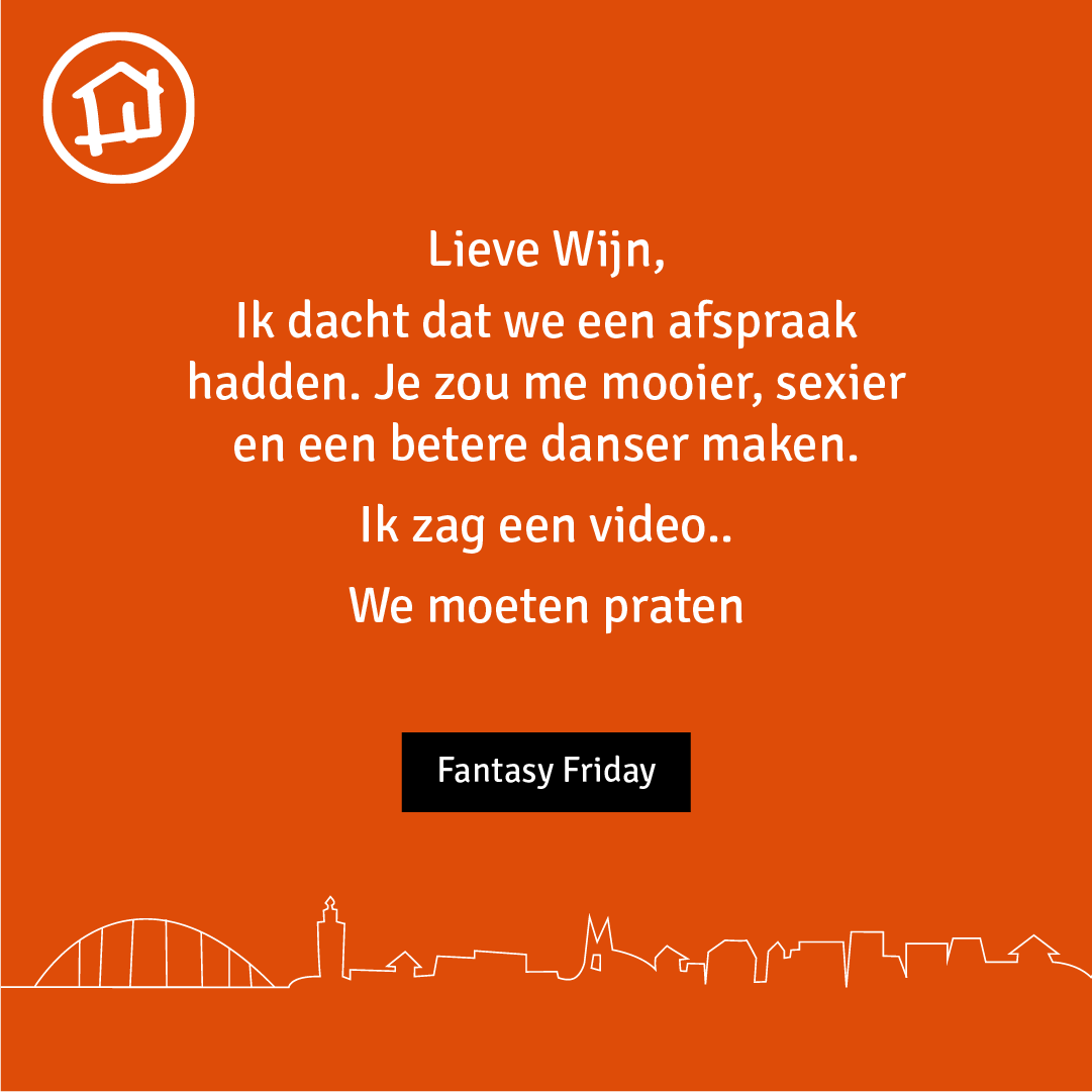 MercuriusMakelt's tweet photo. Dus Wijn, vertel maar 🤨

"Bij Fantasy Friday kan alles" 

#fijnweekend 
#FantasyFriday #MercuriusMakelaars
#Actiefste #makelaar #in #Deventer https://t.co/mz0OkNfqp5