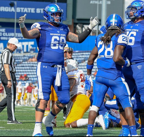 Blessed to receive an offer from Georgia State university 🔵⚪️#witness2020