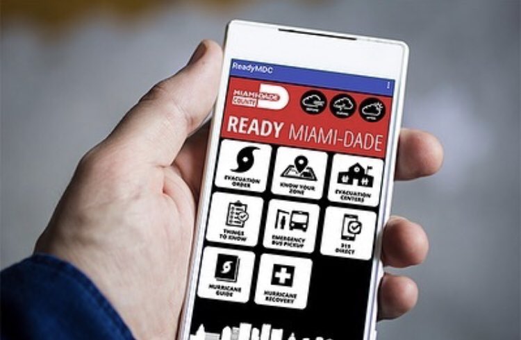 JosePepeDiaz305's tweet photo. Make sure to download the #ReadyMDC app to stay informed this #2019HurricaneSeason 📱#StormReadySoFla #BePrepared #District12
Download ⬇️
iOS: https://t.co/REvGMrJ9XJ
Android: https://t.co/IcNHFmhc1s https://t.co/tKF6PJFad6