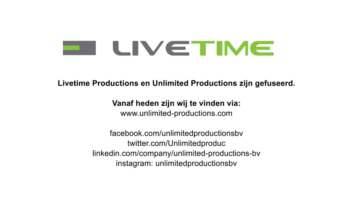 Livetime Productions (@livetimeprod) on Twitter photo 