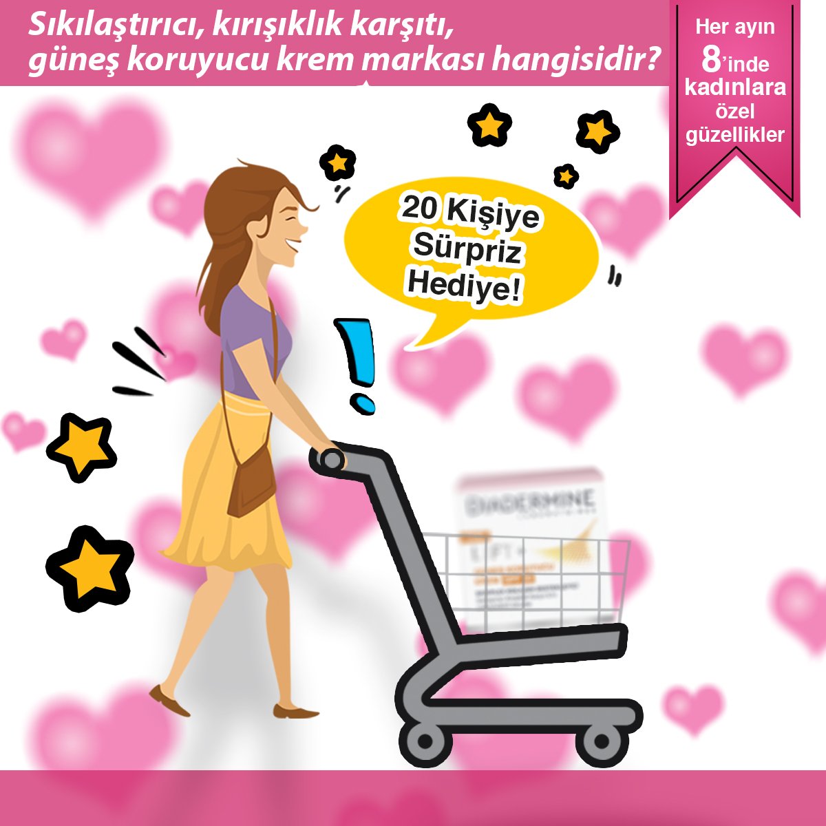 onurmarketler's tweet photo. 9 Haziran 17.00’a kadar tüm sosyal medya hesaplarımızdan doğru cevap veren ve bir arkadaşını etiketleyenler arasından çekilişle belirlenecek 20 takipçimize sürpriz hediyeler. Kazananlar 10 Haziran 15.00’te açıklanacaktır.

#OnurMarket #8Haziran #Kadınlar #Hediye #HerAyın8i https://t.co/NeN55igSlS