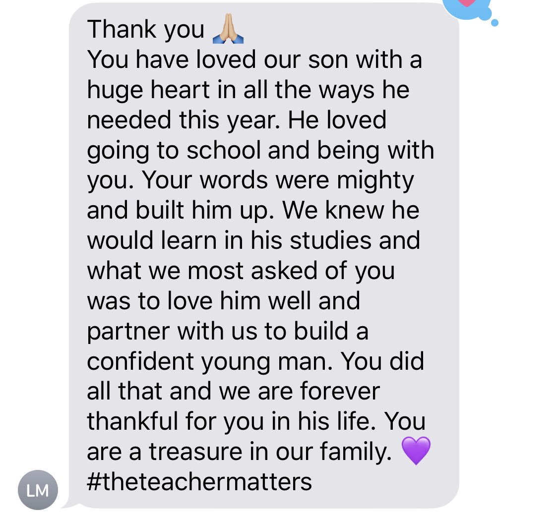 Lemke4thGrade's tweet photo. MY WHY: A child who knows they are loved can soar to heights that we could never anticipate! #resunique https://t.co/wKITJUSUKV