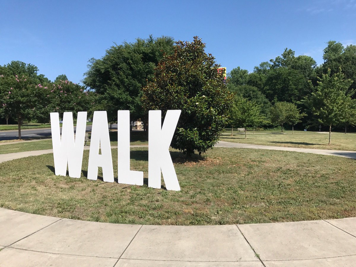 OrthoCarolina's tweet photo. Tonight. #WalkCLT https://t.co/rM4iAU42tm
