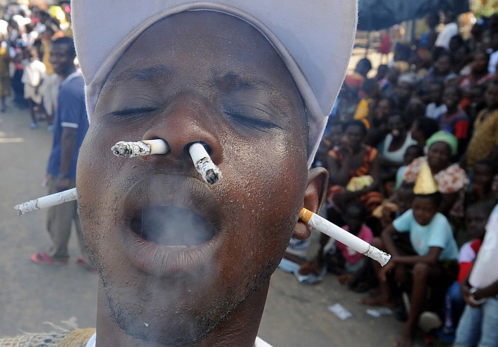 RT <a href="/bbcafrique/">BBC News Afrique</a>: Ce 31 mai est la #JournéeMondialeSansTabac. Voici 5 faits surprenants que vous ignoriez probablement au sujet du #tabagisme sur le continent. Lire l'article bbc.in/2Xiufoa
#tabac #santé #prévention #cancers