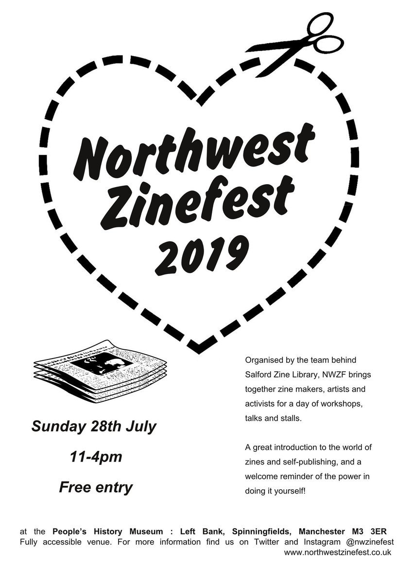 nwzinefest's tweet photo. Here's this years poster, and here's the Facebook event, spread the word! https://t.co/GXsFogFPXE #nwzinefest https://t.co/NbUkGEhK34