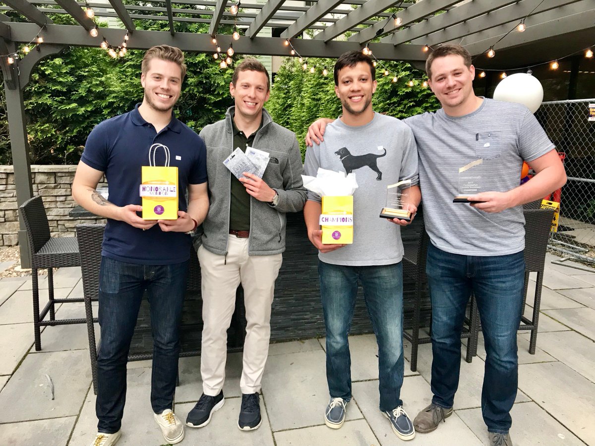 Another CPD Cornhole Tournament in the books! Thanks to ALL 35 teams who played! Congrats to our Champions from <a href="/MineralTree/">MineralTree</a> and a serious Honorable Mention went to <a href="/AuroraFlightSci/">Aurora Flight Sciences</a> for 2nd Place! Best team name went out to #KickinSAS from <a href="/PrometrikaCRO/">PROMETRIKA, LLC</a>  #CPD #tenantevents