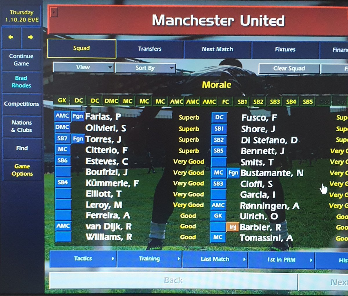 brad41t's tweet photo. @cm0102legends @champman0102 @CM0102_Network Into another new season. How far can the game go? #nopatches https://t.co/FCJYJ0i5fo