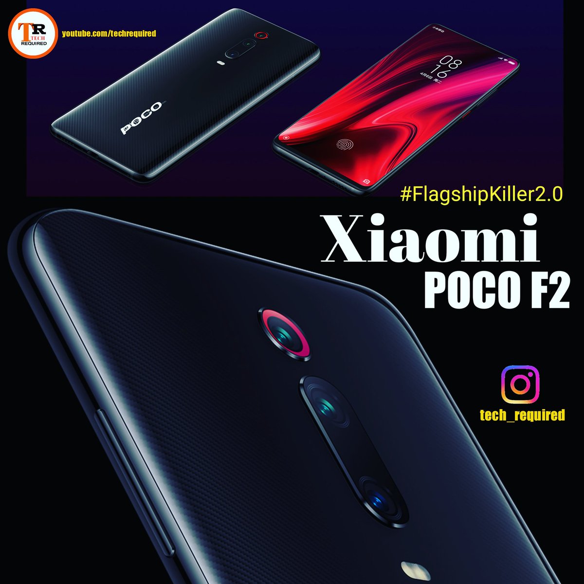 techrequired's tweet photo. POCO F2 #FlagshipKiller2
Really OnePlus7 pro Killer???
Comment...!
Follow @techrequired

#pocof2 #OnePlus7Pro #pocof1#oneplus7 #Oneplus7series#xiaomi #oneplus_india #mi#shotononeplus7pro#RedmiNote7s #redmi#shotonredminote7pro#RedmiNote7pro #RedmiNote7#miui10 #shotonpoco https://t.co/HrA9DK8ta5