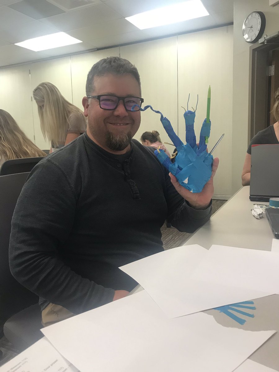 Pirate hand 2.0! Creating and innovating at #DSUSTEAMCamp <a href="/mr_gors/">Mr. Gors</a>