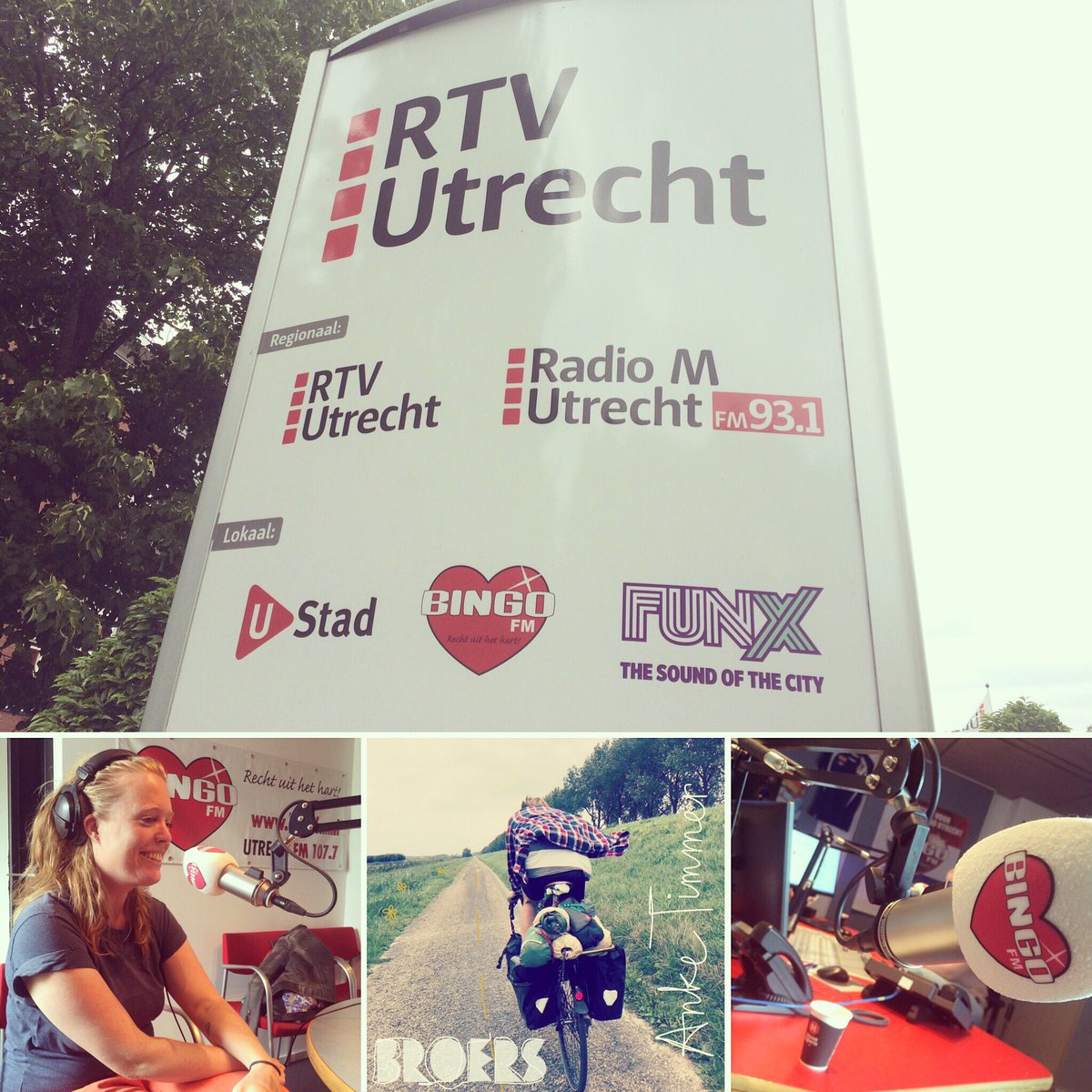 Joe! Ik mocht een uurtje babbelen bij Marleen in de Middag! Bingo fm / RTV Utrecht. Over ons singeltje 🤓 onder andere. En... Ik kreeg de groeten van Fred Siebelink. Altijd gezellig! #radio #rtvutrecht #bingofm #alarmschijf #single #broers #nu #uit