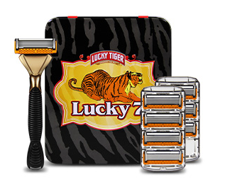 PaceShave's tweet photo. We're able to customize and provide the most cutting edge packaging solutions for your shaving products. Take a look at this customized Lucky 7 Tiger Shaving Set!  https://t.co/UIuDT9i312 https://t.co/jPnrCNKgUu