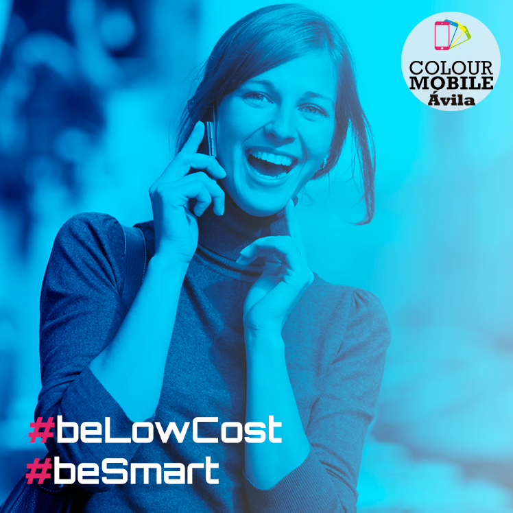 colourmobileAV's tweet photo. Hablar y navegar más por menos dinero es posible. Ven a Colour y elige la compañía #LowCost para que mejor te viene😉. #ColourMobileÁvila https://t.co/reVmty3Qrf