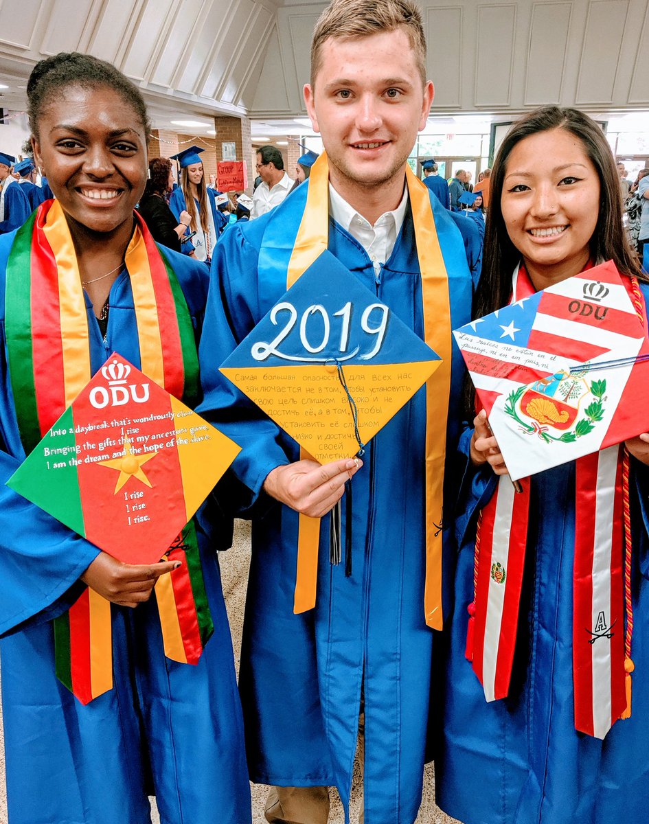 AHS ELs and former ELs honoring their heritage and looking to the future. Congrats! #classof2019 #esl #TESOL #bilingualism