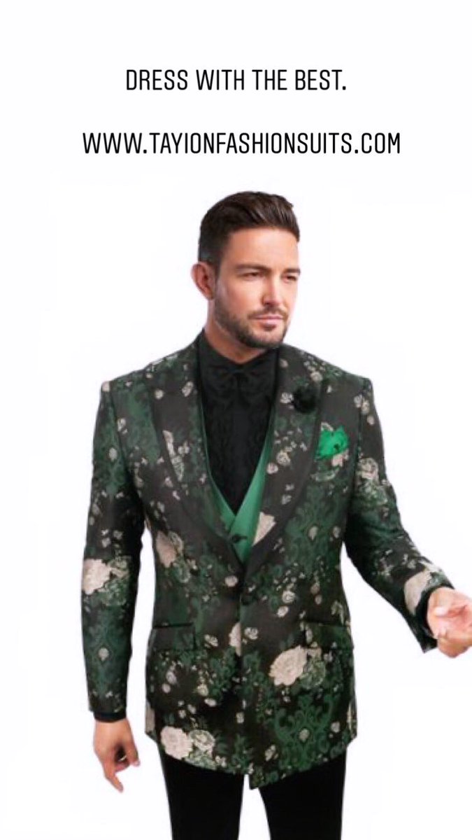 Tayion's tweet photo. The difference between style and fashion...is #Tayion😎. Dress with the best. #SuitUp.www.TayionFashionSuits.com
.
.
.
#GetUpGetDressedGetInvolved
#Fashion #Style #Menswear #clothier #SpringFashion #mensfashion #OOTD #Weddingfashion #Fashionbloggers #MenStyleTrend https://t.co/ecA0bQiu9N
