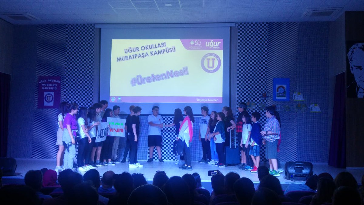 @muratpasaugur 'da "UĞUR'DA ÜRETEN NESİL" temalı yıl sonu gösterimizde bilgi temelli eğitim içeriklerimizi ve sanatsal yeteneklerini başarıyla sergileyen ögrencilerimize ve emeği geçen tüm ögretmenlerimize teşekkür ederiz. <a href="/nilcicek/">Nil Çiçek</a> <a href="/leventalper07/">Levent ALPER</a> <a href="/HanifeAtalay1/">Hanife Atalay</a>