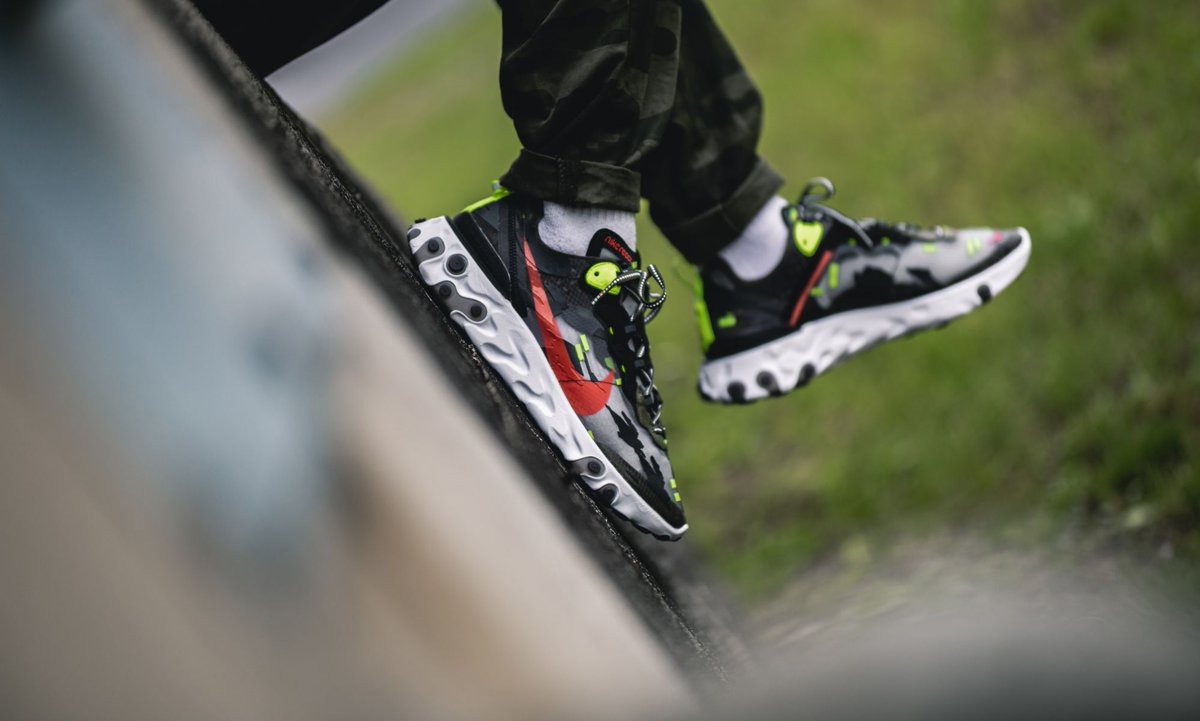 nike element react 87 camo