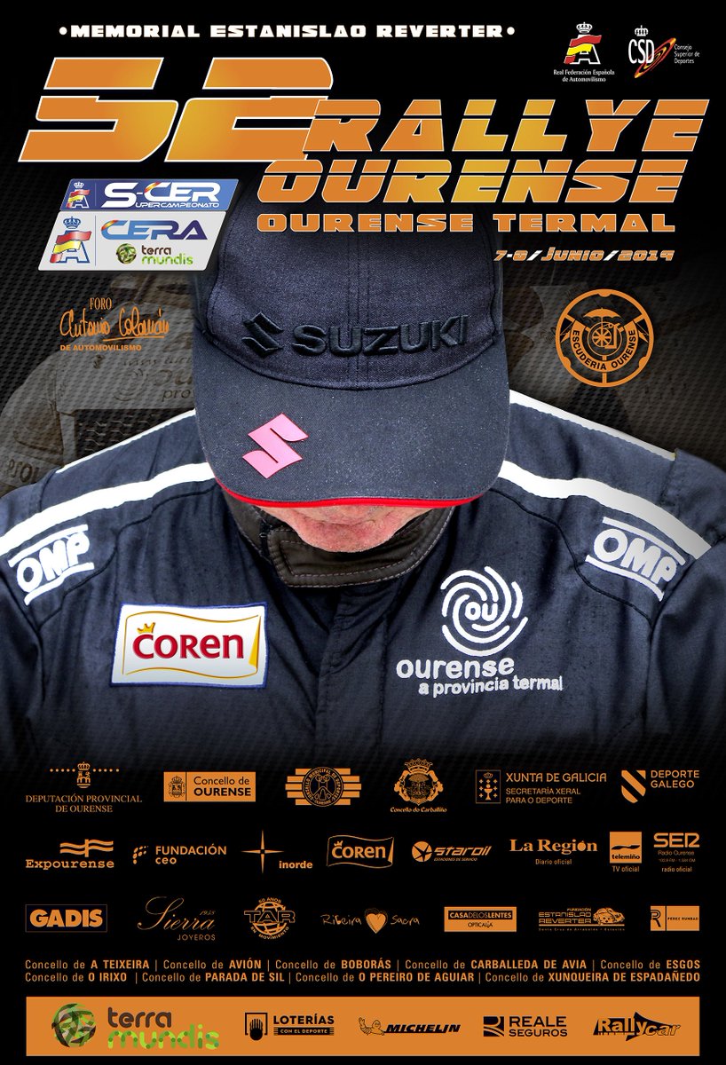 PeAChapaRacing's tweet photo. [Guía del espectador] Tramos, horarios, onboards y lista de inscritos Rallye de Ourense 2019: https://t.co/BTsnd9UNul https://t.co/G4nCbTKvWr