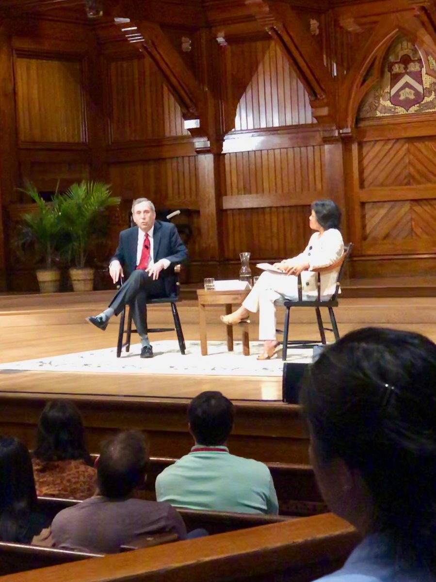 “We know that talent is flatly distributed across the world...but opportunity is not...” which is why ⁦<a href="/Harvard/">Harvard University</a>⁩ has made tuition free for families w lower incomes.  Larry Bacow