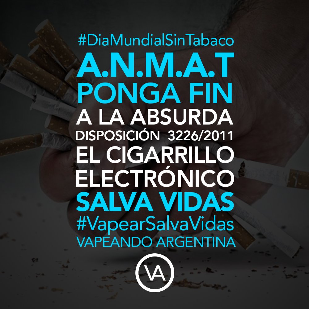 FabiCanosa's tweet photo. Solicitamos el derecho a acceder libremente a una alternativa que está demostrada ser al menos 95% menos dañina, de la misma manera que tenmos acceso a un paquete de cigarrillos. #CigarrilloElectronicoSalvaVidas #DiaMundialSinTabaco #ANMAT3226 #X2MFumadoresOlvidados https://t.co/UTglA36Ppu