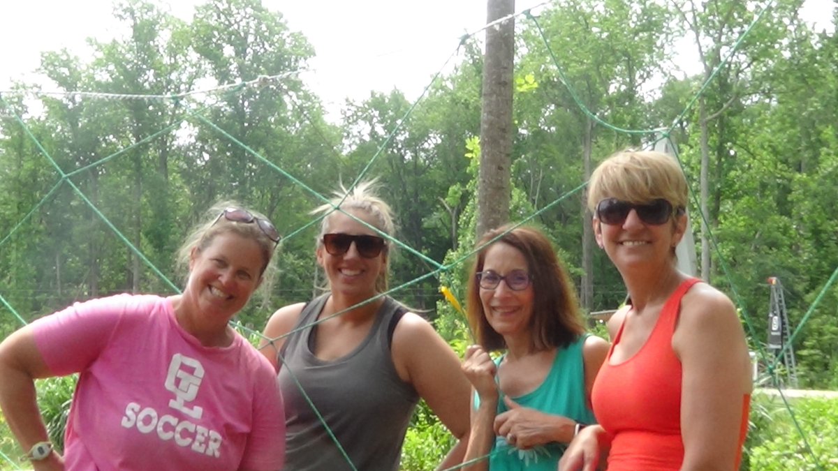 ThorntonCoach's tweet photo. Field-tripping to Camp Grom today and this is just a glimpse at the AWESOMENESS of the day!  #OLPE  #OverComingFears  #CreatingLastingFriendships https://t.co/EJ7wdw9glW