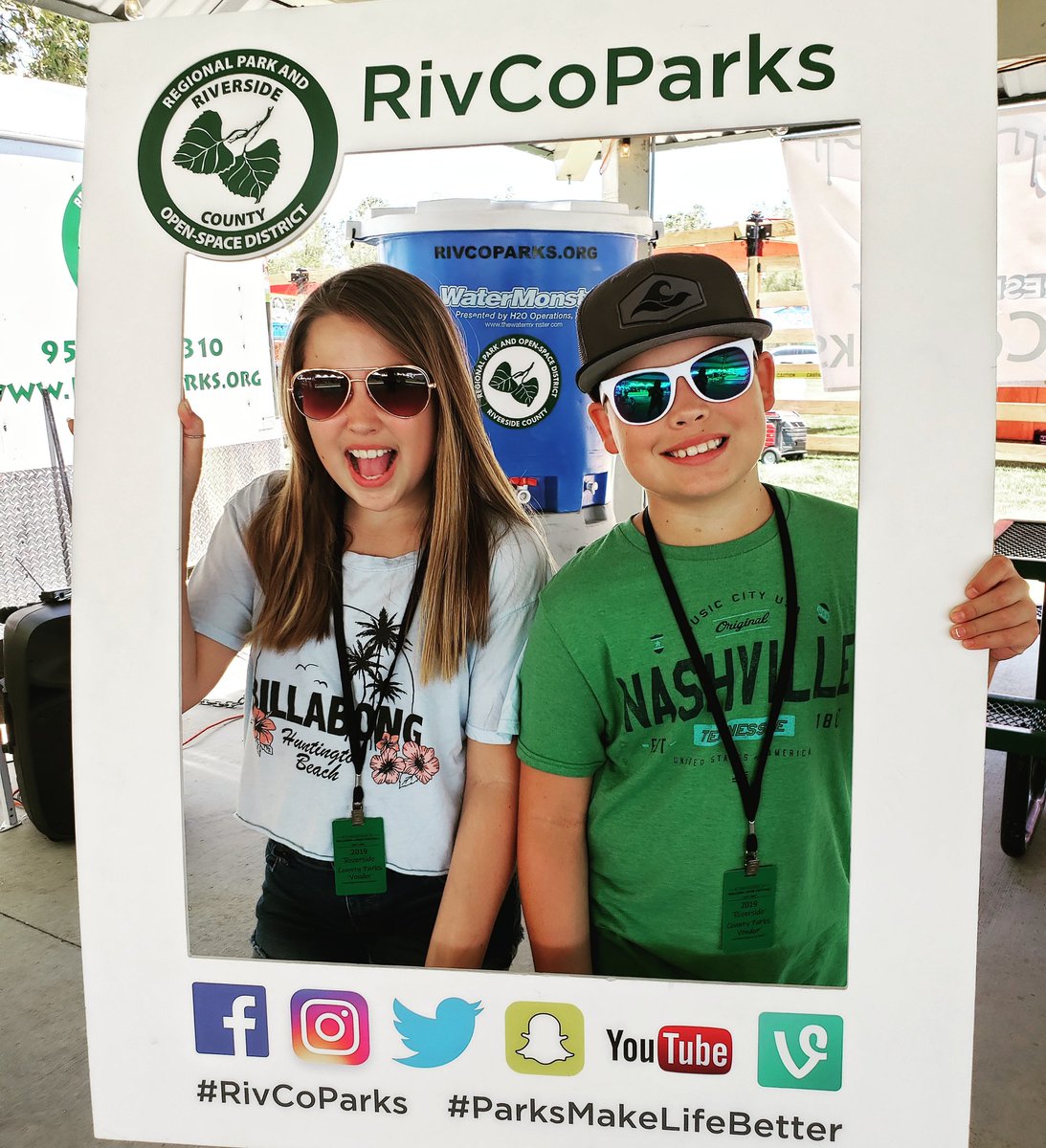 These kids are ready for #tvbwf at #LakeSkinner • #RivCoParks #RivCoNow #ParksMakeLifeBetter