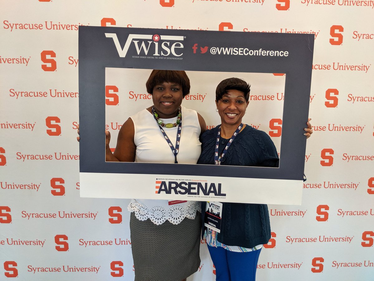 IVMFSyracuseU's tweet photo. All the entrepreneurs are getting ready for the big opening!! #VWISEAtlanta #ivmf #vwise #veterans https://t.co/c4fB84kAas