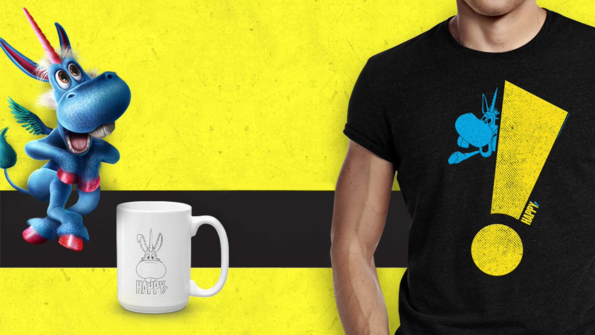 With stuff like this, you can #SeeHappy all the time! 

Celebrate season 2 with exclusive gear from the HAPPY! Shop: bit.ly/2Z4irqr