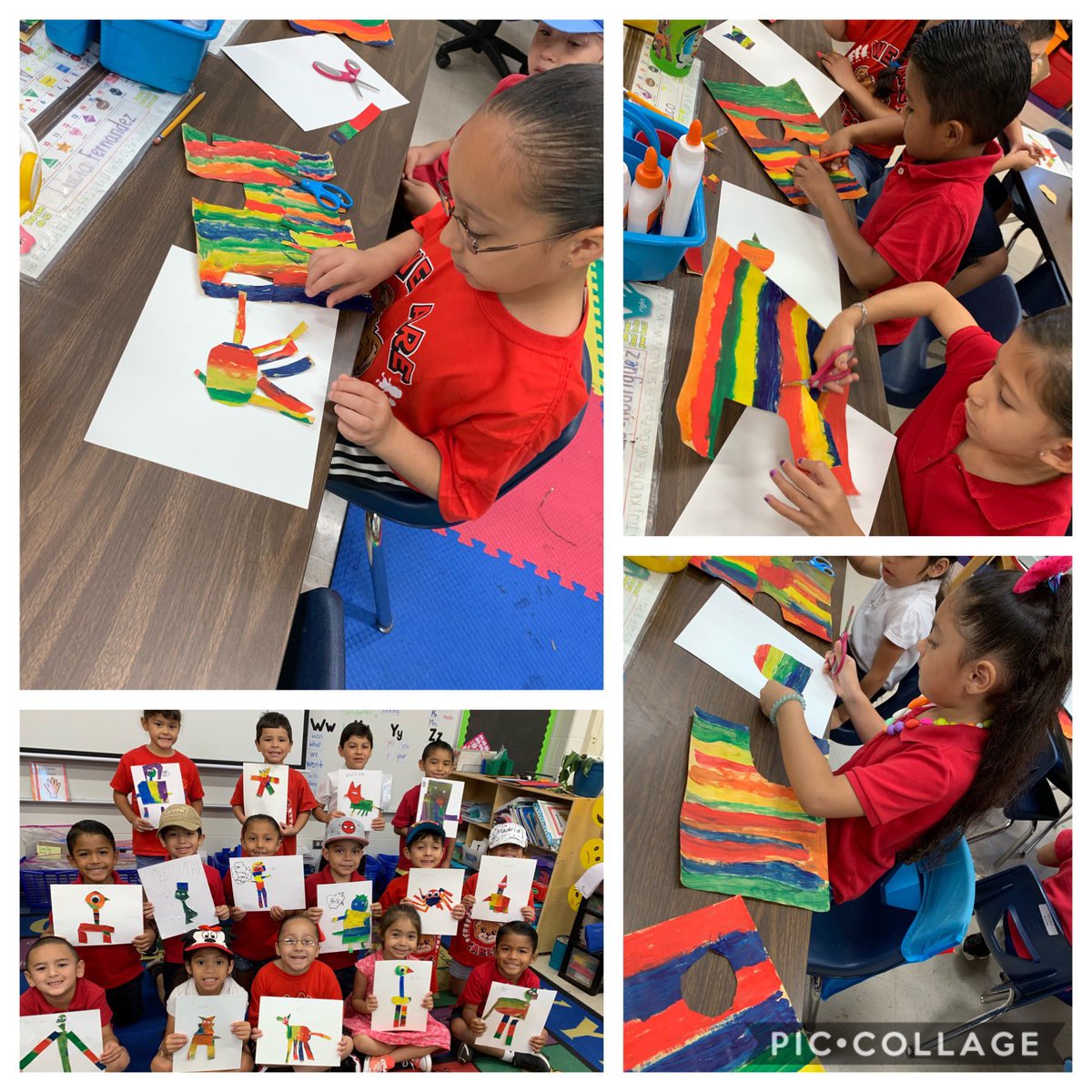 patpenavargas's tweet image. Kinder cubs @NISDCable using Eric Carle’s craft to create animal characters #ThisIsCable #GoPublic #itsthelast