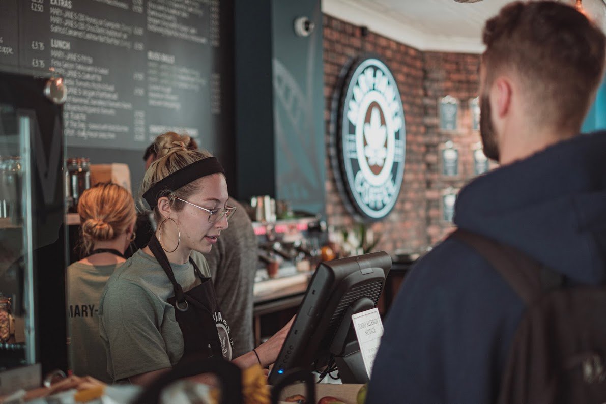 maryjanesjava's tweet photo. Mary-Jane's Coffee Opening Day! A SUCCESS!! #maryjanesjava #bristol #cbd #notjustcoffee https://t.co/DUYnytsl2v