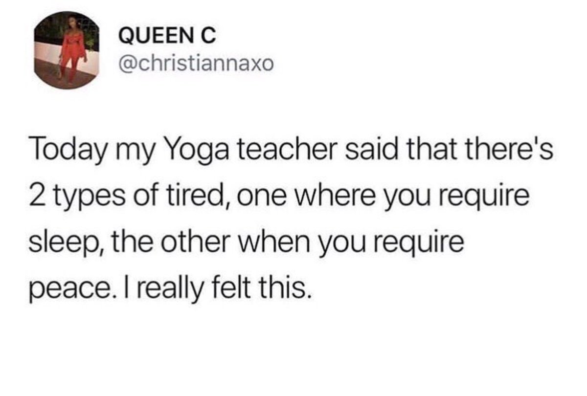 PersonalYogaLDN's tweet photo. RT Yoga_Journal "Friday feels. - via christiannaxo https://t.co/P4Y3Ewlpfr"
