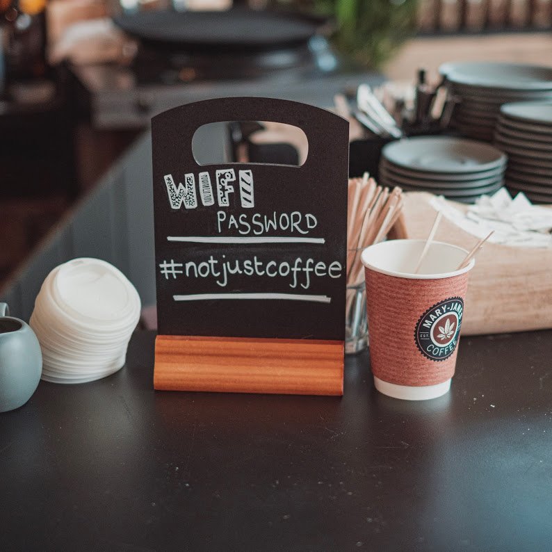 maryjanesjava's tweet photo. Mary-Jane's Coffee Opening Day! A SUCCESS!! #maryjanesjava #bristol #cbd #notjustcoffee https://t.co/DUYnytsl2v