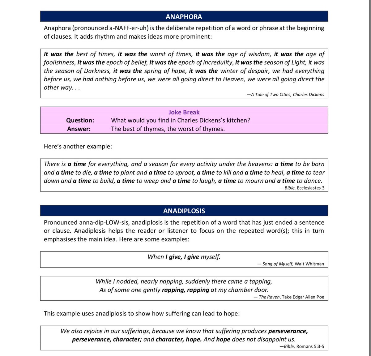 Mrs_SPaG's tweet photo. Some of the stretch and challenge rhetorical devices in the bonus chapter of https://t.co/PNxNXqMFB9 ⁦@MrBruffEnglish⁩ #GCSElang #grammar #SPaG https://t.co/t9TBHgA0rE