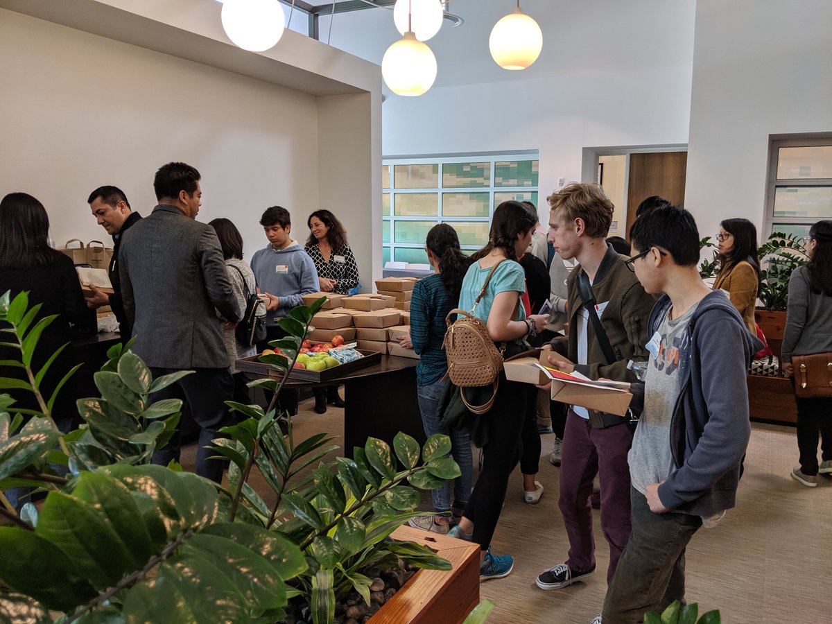 Prosum's tweet photo. STEM Camp 2019 was a success! We kicked off with our keynote speaker, followed by Q&A with a panel of Prosum and @Microsoft recruiters and managers, then broke out into groups and attended coding and self-branding workshops by @LACity and @LinkedIn! #TeamProsum #STEM #Microsoft https://t.co/39RA3kfNeB
