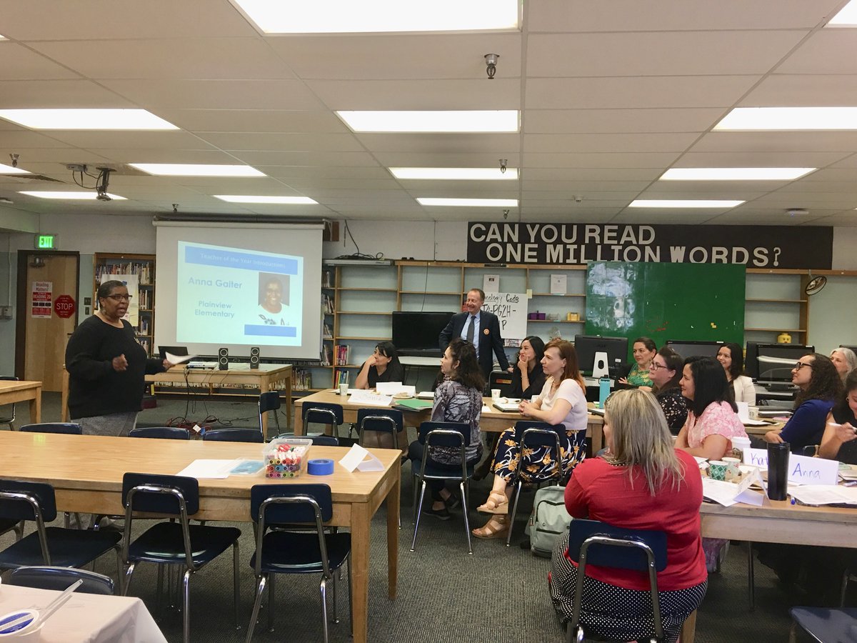 Congratulations to the 22 teachers who have been selected as the <a href="/LASchools/">Los Angeles Unified</a> Teachers of the Year, an honor that recognizes their excellence, creativity and ability to make a difference in the lives of their students. Thank you for all you do for our students. #lausdTOY19