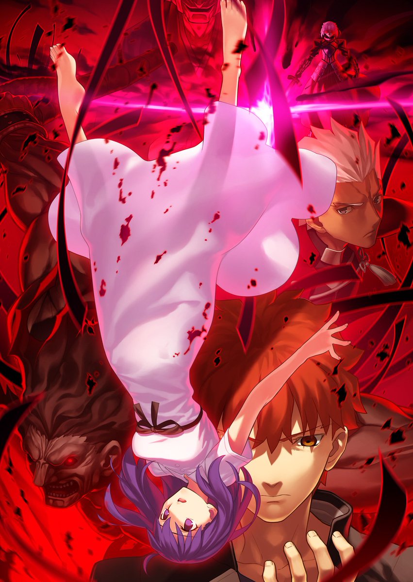 KaroshiMyriad's tweet image. Fate/Stay Night: Heaven's Feel II - Lost Butterfly BD/DVD cover. Will release August 21.

fate-sn.com/bddvd #fate_sn_anime