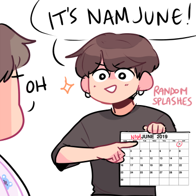 guess what month it is!

#btsfanart #BTS #RM #HappyNamJune @BTS_twt 