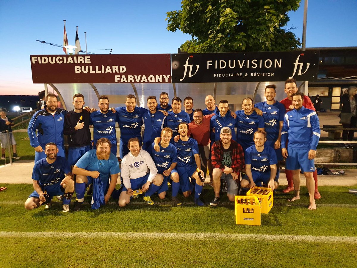 FCFarvagnyOgoz's tweet photo. Fcfo3 fin de saison 2018-2019
#équipe #FCFO #bandedecopains #bonnebière https://t.co/zAsZRlVhnb