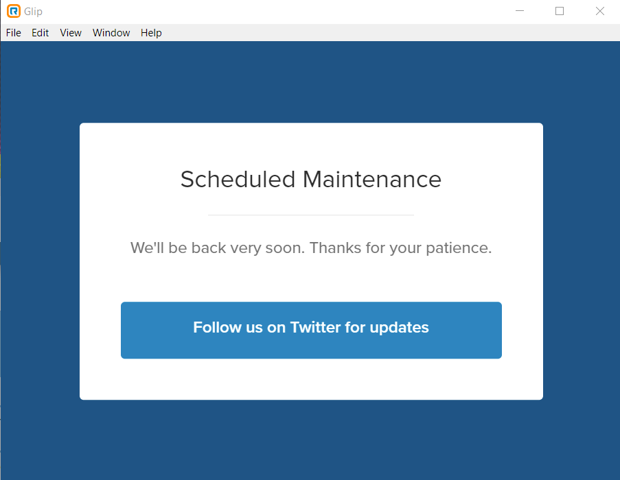 delucis's tweet photo. @RingCentralCare Could you please not schedule maintenance during regular business hours? @RingCentral @Glip https://t.co/xscsZBI7ED