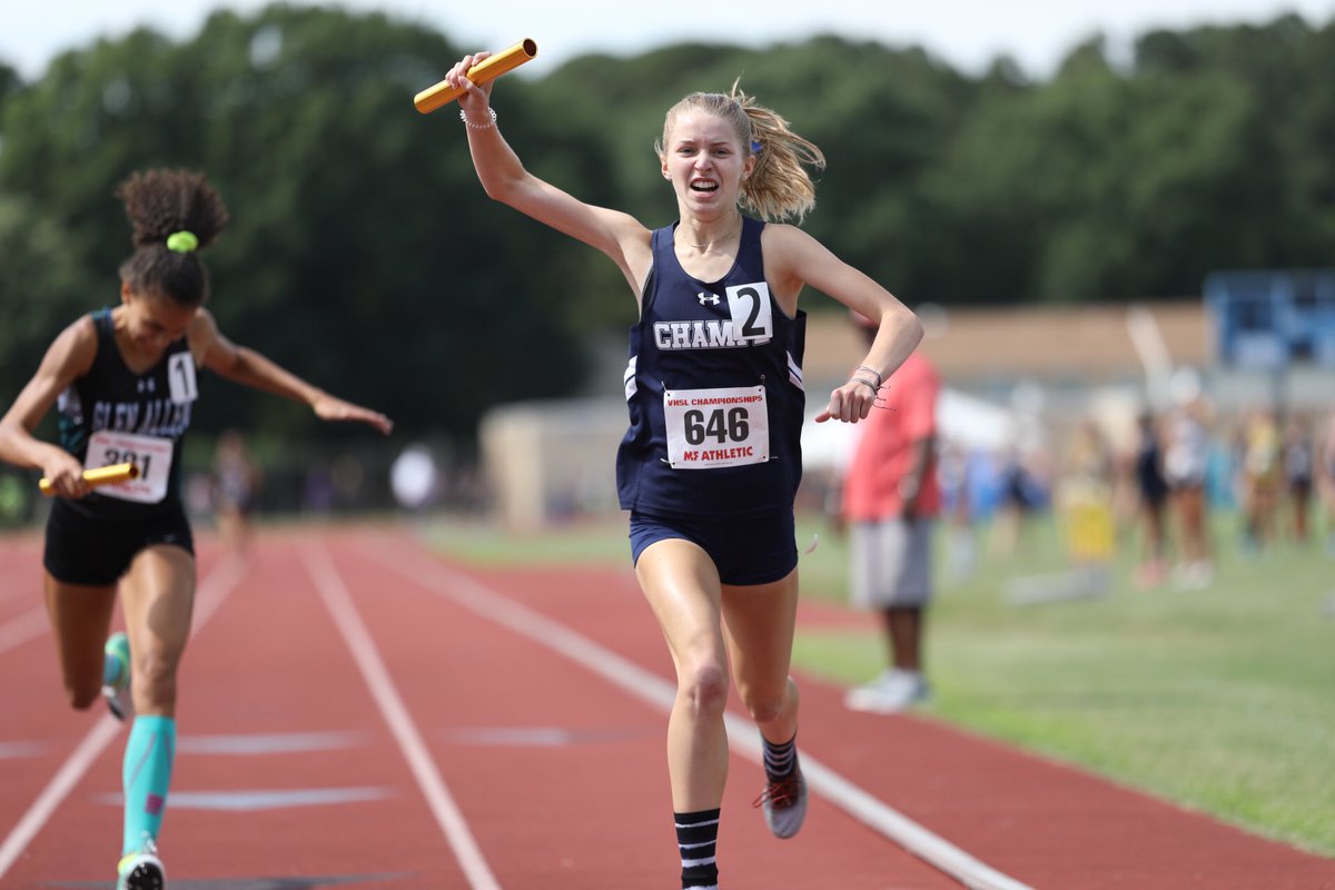 Instant classic!! The first race of the day did not disappoint with <a href="/JCHSXCTF/">JCHS Cross County & Track and Field</a> taking home the 4x8 title!

WATCH : va.milesplit.com/videos/390294