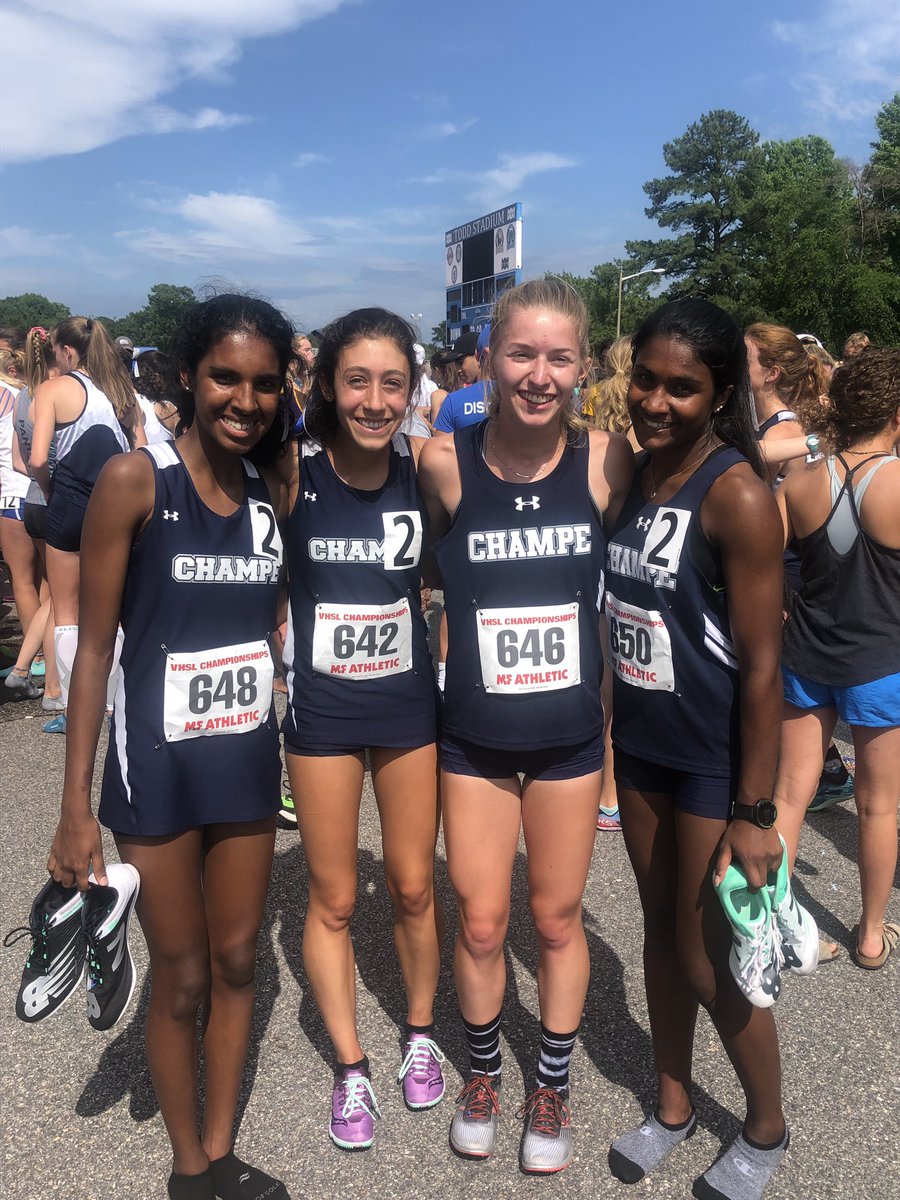 ⭐️ State Champs ⭐️ girls 4x800m relay